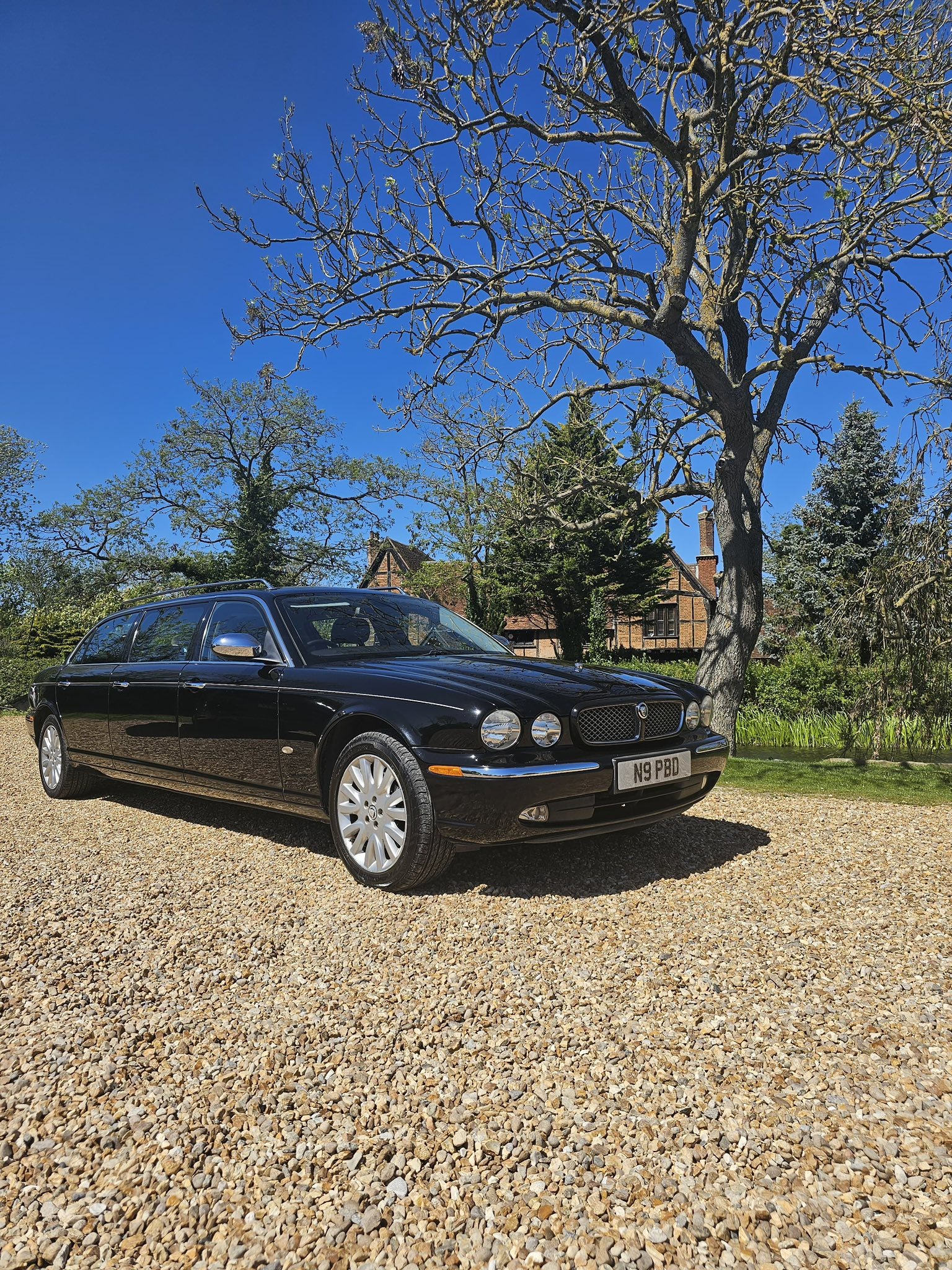 Jaguar XJ funeral limousine
